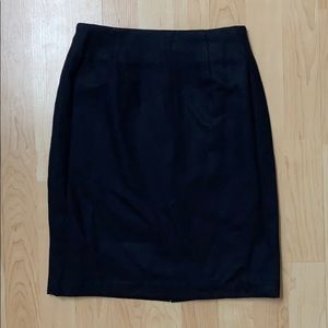 100% Wool Pencil Skirt